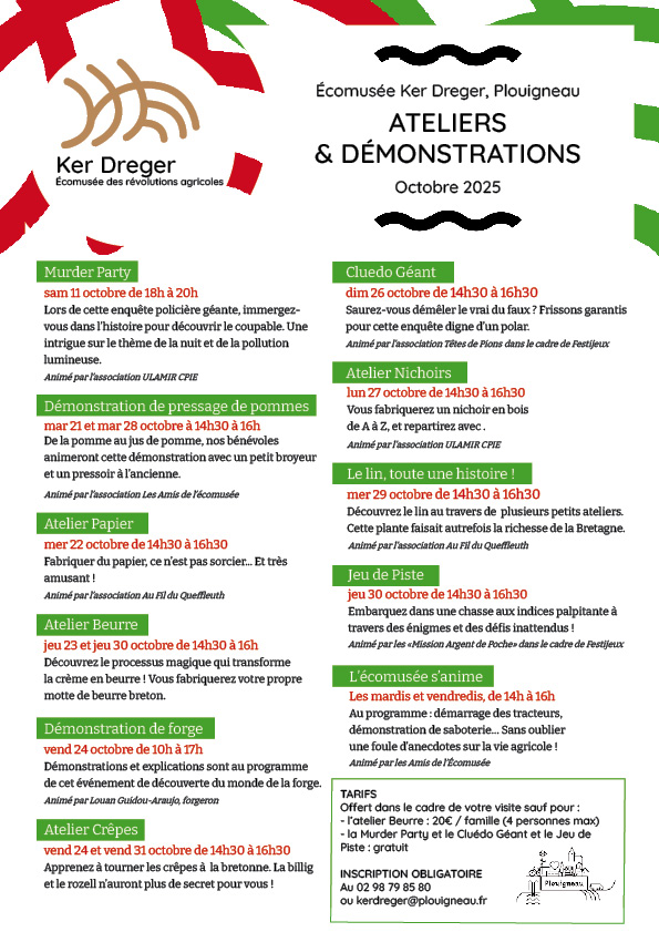 5 - Programme des Animations octobre 2025